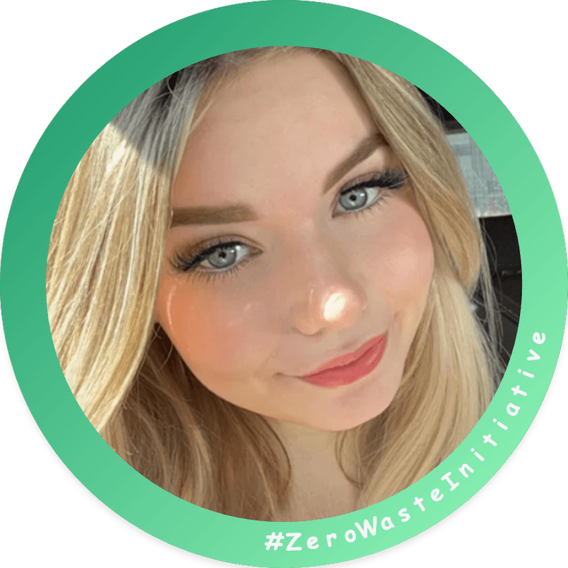 Circular text around profile picture