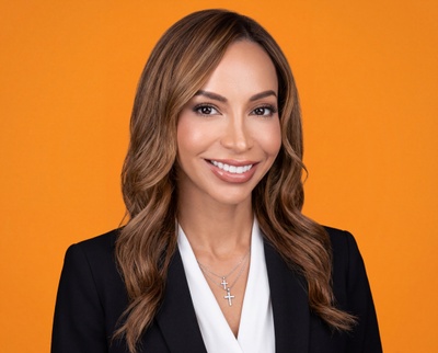 Studio-style AI headshot of the same customer, made with HeadshotPro